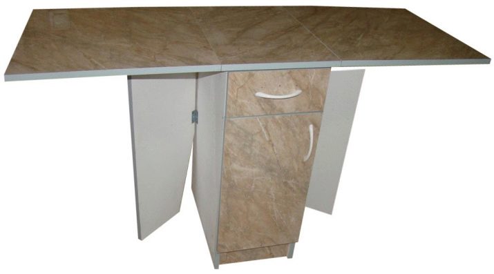 Розкладний обідній стіл-книжка для вітальні: як вибрати вузький стіл-трансформер для залу круглої і квадратної форми?