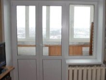 Розміри балконних дверей: стандартна ширина пластикових дверей, стандарт висоти дверей з ПВХ на балкон в панельному будинку