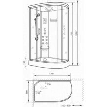 Розміри душових кабін (29 фото): огляд мінімальних і звичайних розмірів, великі варіанти. Як підібрати оптимальний – комфортний розмір?