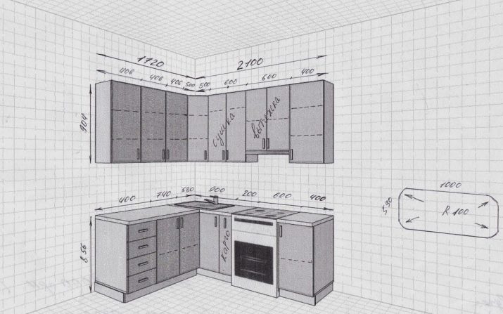 Розміри фасадів для кухні: стандартна товщина і висота кухонних фасадів. Таблиця розмірної сітки. Як визначити розмір меблевих фасадів кухні?
