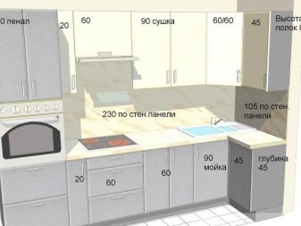Розміри фасадів для кухні: стандартна товщина і висота кухонних фасадів. Таблиця розмірної сітки. Як визначити розмір меблевих фасадів кухні?