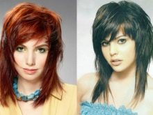 Рвані стрижки з чубчиком (66 фото): особливості стрижок на короткі, на середні і довгі волосся, градуйовані стрижки, тонкощі укладання