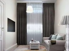 Сірі штори в інтер’єрі вітальні (60 фото): біло-сріблясті штори в залі, сіро-зелені, сіро-блакитні, сіро-бежеві комбінації в шторах