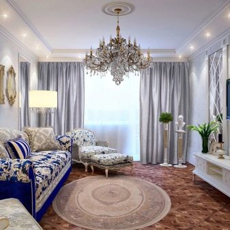 Сірі штори в інтер’єрі вітальні (60 фото): біло-сріблясті штори в залі, сіро-зелені, сіро-блакитні, сіро-бежеві комбінації в шторах