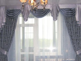 Сірі штори в спальні (63 фото): інтер’єр з синьо-сірими і світло-сірими фіранками, дизайн з темно-сірими і сіро-коричневими шторами, інші варіанти