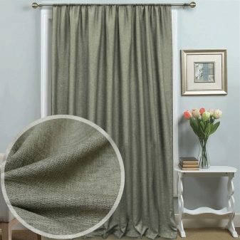 Сірі штори в спальні (63 фото): інтер’єр з синьо-сірими і світло-сірими фіранками, дизайн з темно-сірими і сіро-коричневими шторами, інші варіанти