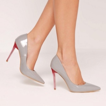 Сірі туфлі (59 фото): з чим носити і поєднувати