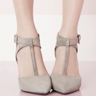 Сірі туфлі (59 фото): з чим носити і поєднувати