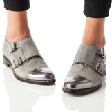 Сірі туфлі (59 фото): з чим носити і поєднувати