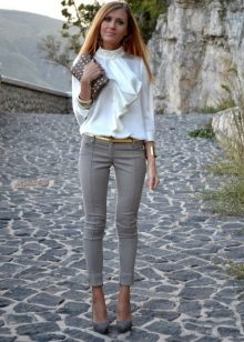 Сірі туфлі (59 фото): з чим носити і поєднувати