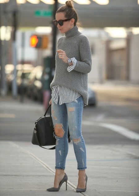 Сірі туфлі (59 фото): з чим носити і поєднувати