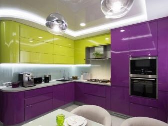 Салатові кухні (74 фото): особливості кухонного гарнітура салатового кольору в інтер’єрі кухні, варіанти дизайну шпалер в салатових тонах