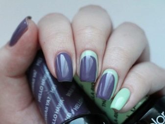 Салатовий манікюр (106 фото): дизайн нігтів яскраво-салатового і ніжно-салатового кольору з білим лаком