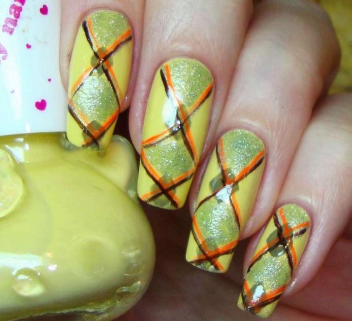 Салатовий манікюр (106 фото): дизайн нігтів яскраво-салатового і ніжно-салатового кольору з білим лаком
