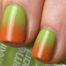 Салатовий манікюр (106 фото): дизайн нігтів яскраво-салатового і ніжно-салатового кольору з білим лаком