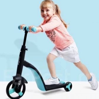 Самокат-беговел: трансформери 5 в 1 Scooter «Божа корівка» 2 в 1, кращі дитячі моделі 3 в 1 й інші варіанти