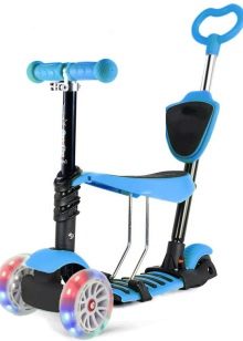 Самокат-беговел: трансформери 5 в 1 Scooter «Божа корівка» 2 в 1, кращі дитячі моделі 3 в 1 й інші варіанти