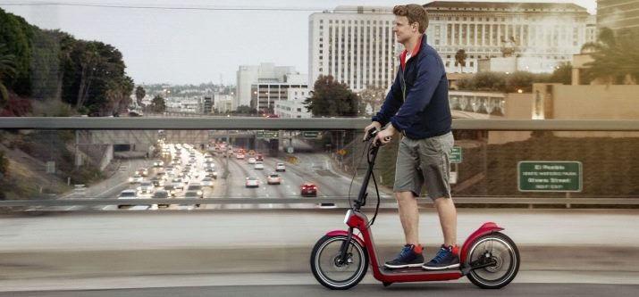 Самокат з великими колесами (44 фото): вибираємо моделі з широкими колесами і амортизаторами до 100 кг та інші самокати