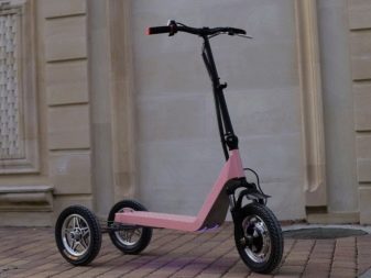 Самокат з великими колесами (44 фото): вибираємо моделі з широкими колесами і амортизаторами до 100 кг та інші самокати