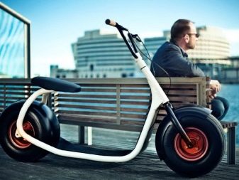 Самокат з великими колесами (44 фото): вибираємо моделі з широкими колесами і амортизаторами до 100 кг та інші самокати