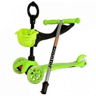 Самокати 21St Scooter: дитячі триколісні самокати з світяться колесами, огляд двоколісних моделей. Як зібрати самокат? Відгуки