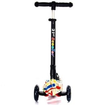 Самокати 21St Scooter: дитячі триколісні самокати з світяться колесами, огляд двоколісних моделей. Як зібрати самокат? Відгуки