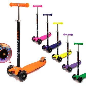 Самокати 21St Scooter: дитячі триколісні самокати з світяться колесами, огляд двоколісних моделей. Як зібрати самокат? Відгуки