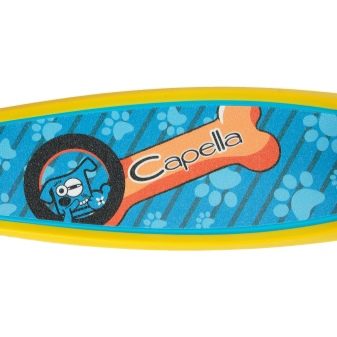Самокати Capella: триколісні й двоколісні дитячі самокати-каталки та самокати беговелы зі світними колесами і без них