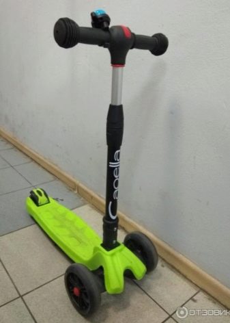 Самокати Capella: триколісні й двоколісні дитячі самокати-каталки та самокати беговелы зі світними колесами і без них