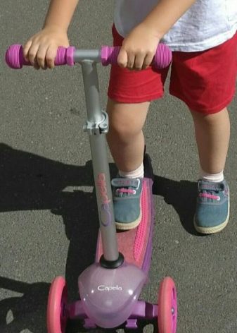 Самокати Capella: триколісні й двоколісні дитячі самокати-каталки та самокати беговелы зі світними колесами і без них