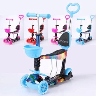 Самокати для дітей від 1 року: кращі дитячі самокати для самих маленьких. Вибір самоката з сидінням для однорічного малюка