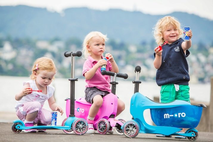 Самокати для дітей від 1 року: кращі дитячі самокати для самих маленьких. Вибір самоката з сидінням для однорічного малюка