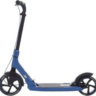 Самокати Reaction: двоколісні трюкові самокати і триколісні дитячі, інші моделі. Вибір підставки для електросамоката