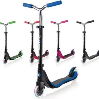 Самокати з світяться колеса: триколісні дитячі самокати з великими колесами для дітей 4-5 років і інші моделі