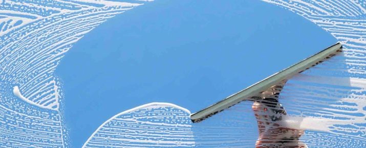 Щітка для миття вікон (34 фото): варіант для чищення з двох сторін, двостороння продукція з телескопічною ручкою, варіанти для миття зовні