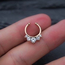 Сережка в ніс (101 фото): як вставити золоті сережки в ніс, кільце, обманка та інші популярні види