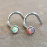 Сережка в ніс (101 фото): як вставити золоті сережки в ніс, кільце, обманка та інші популярні види