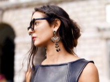 Сережки-біжутерія (68 фото): великі вечірні і великі повсякденні моделі, красиві і модні образи з люстрами