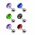 Сережки для пірсингу (94 фото): моделі сережок для вушок, пупка і носа, золоті для мови і губ та інші види