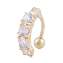 Сережки для пірсингу (94 фото): моделі сережок для вушок, пупка і носа, золоті для мови і губ та інші види