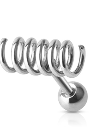 Сережки для пірсингу (94 фото): моделі сережок для вушок, пупка і носа, золоті для мови і губ та інші види