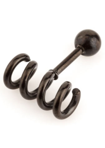 Сережки для пірсингу (94 фото): моделі сережок для вушок, пупка і носа, золоті для мови і губ та інші види