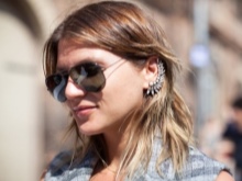 Сережки кафи (87 фото): як носити моделі на всі вухо із золота і срібла, як вони називаються і що це таке, види та відгуки