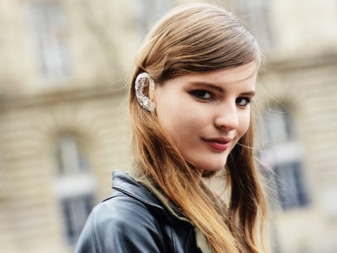 Сережки кафи (87 фото): як носити моделі на всі вухо із золота і срібла, як вони називаються і що це таке, види та відгуки