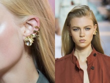 Сережки кафи (87 фото): як носити моделі на всі вухо із золота і срібла, як вони називаються і що це таке, види та відгуки