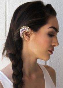 Сережки кафи (87 фото): як носити моделі на всі вухо із золота і срібла, як вони називаються і що це таке, види та відгуки