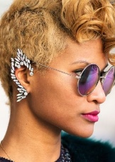 Сережки кафи (87 фото): як носити моделі на всі вухо із золота і срібла, як вони називаються і що це таке, види та відгуки