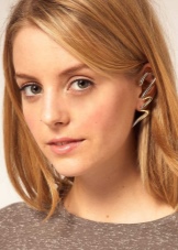 Сережки кафи (87 фото): як носити моделі на всі вухо із золота і срібла, як вони називаються і що це таке, види та відгуки