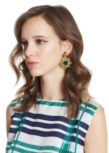 Сережки Oscar de la Renta (71 фото): моделі з бісеру та кришталю від модного будинку Оскар де ла Рента