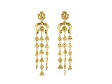 Сережки Oscar de la Renta (71 фото): моделі з бісеру та кришталю від модного будинку Оскар де ла Рента